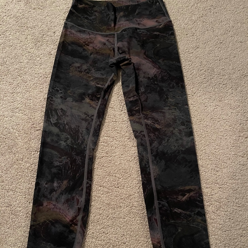 Lululemon 7/8 High Rise Wunder Under Leggings 6